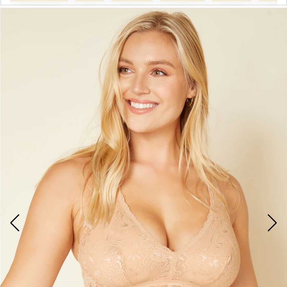 Never Say Never Curvy Racie Racerback Bralette XS